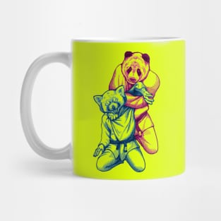 Martial Arts - Way of Life #4 - Panda vs Red Panda - jiu jitsu, bjj, judo submission Mug